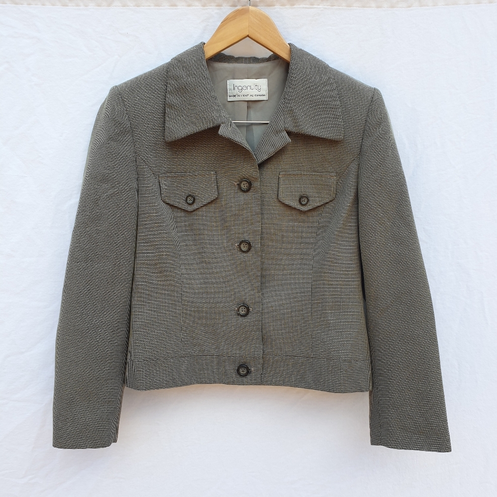 VINTAGE CROPPED BLAZER